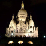Sacre Coeur nocą Paryż